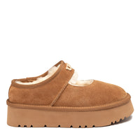 UGG Jaze Logo Platform Slippers