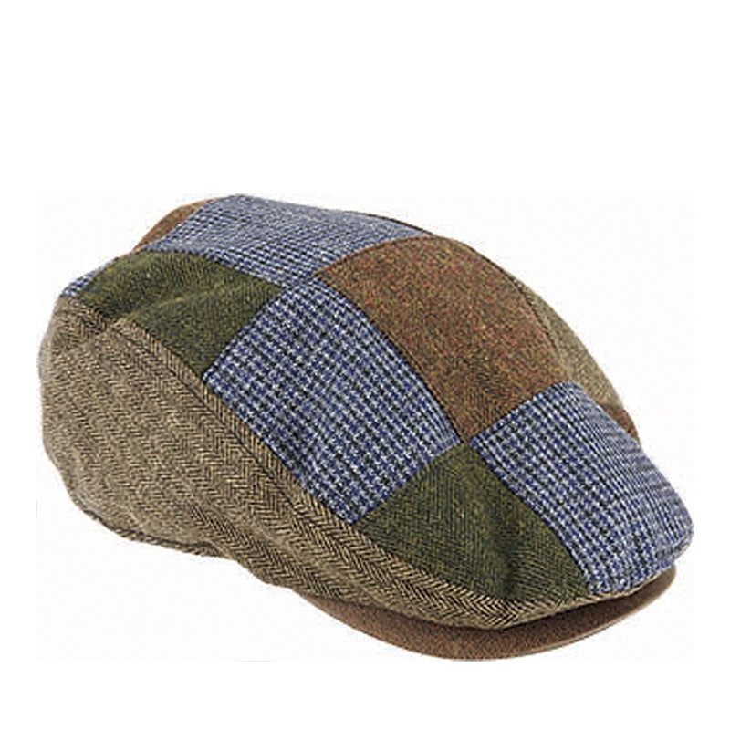 WOOL BLEND PATCHWORK IVY