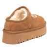UGG Jaze Logo Platform Slippers