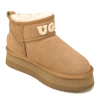 Premium Mini Logo Ugg Boots