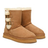 Double Belt Ugg Boots