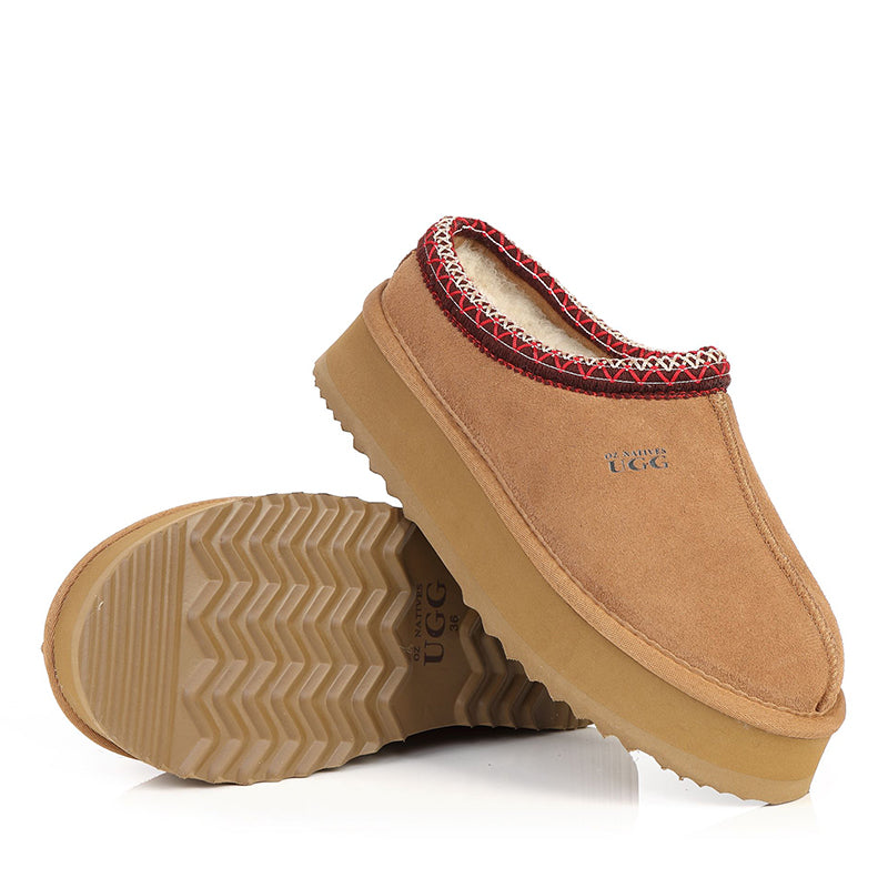 UGG Tassie Platform Slippers