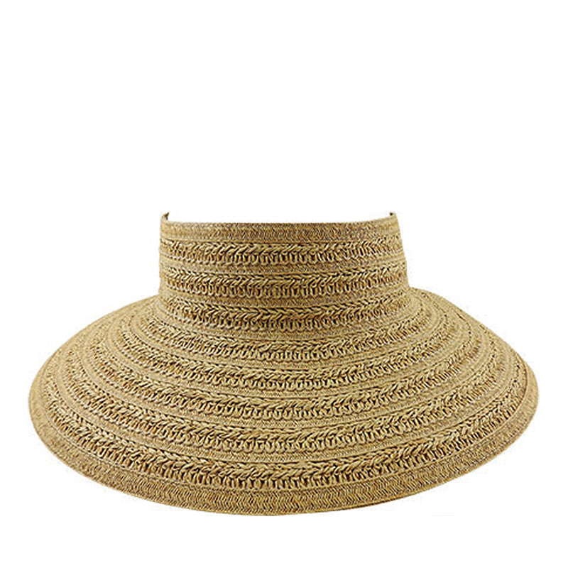 WIDE BRAIDED ROLL-UP VISOR