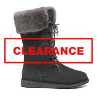 Ellena Lace Up Sheepskin Boots