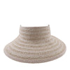 WIDE BRAIDED ROLL-UP VISOR