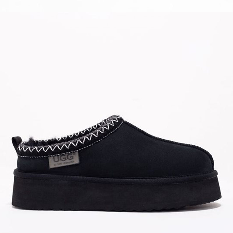 Premium Tassie Platform Ugg Slippers