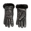 Fluffy Leather Gloves Uggs