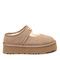 UGG Jaze Logo Platform Slippers