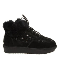 Lace up Fluffy Uggs