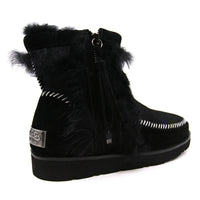 Side Fur Ugg Boots