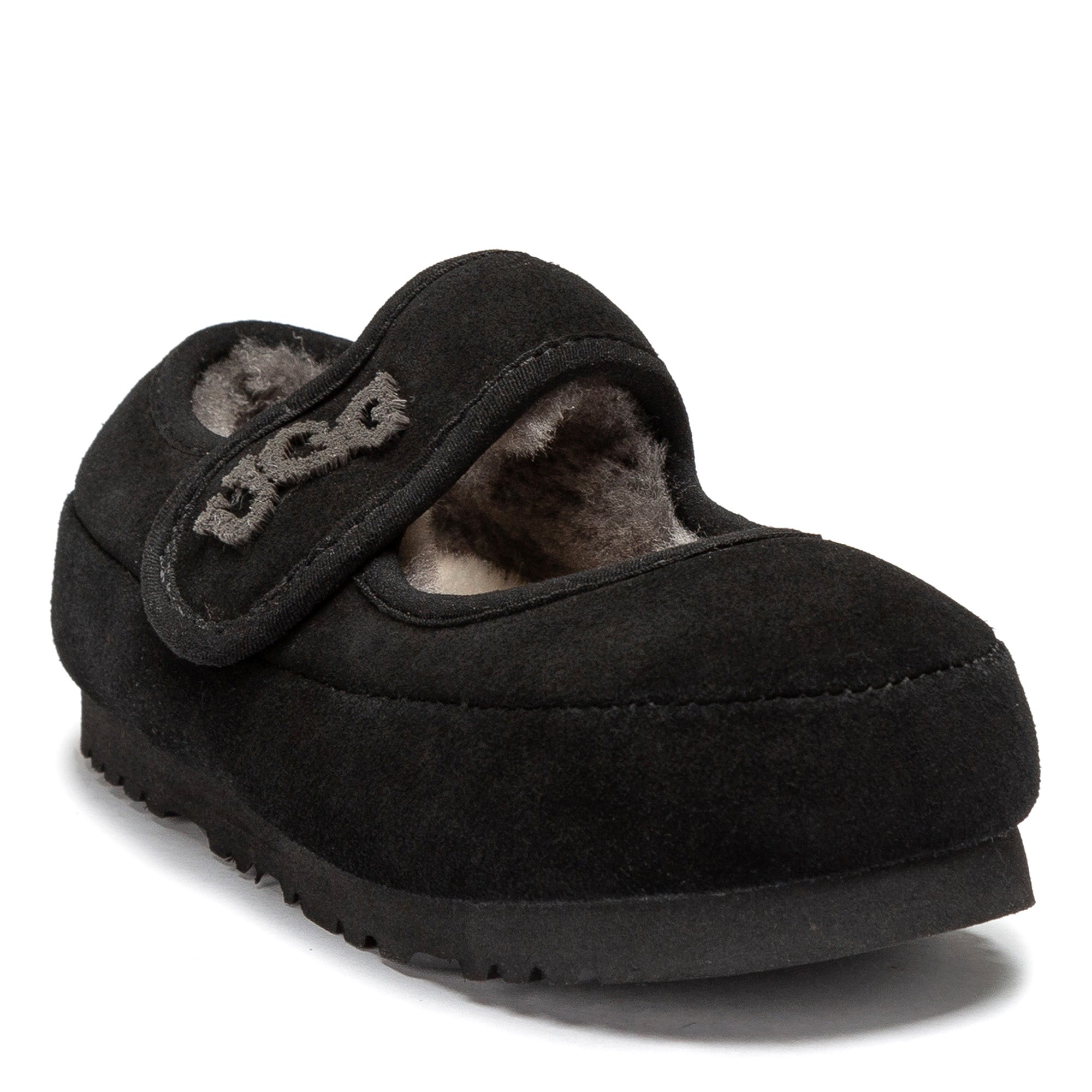 Kids Velcro Ugg Slippers