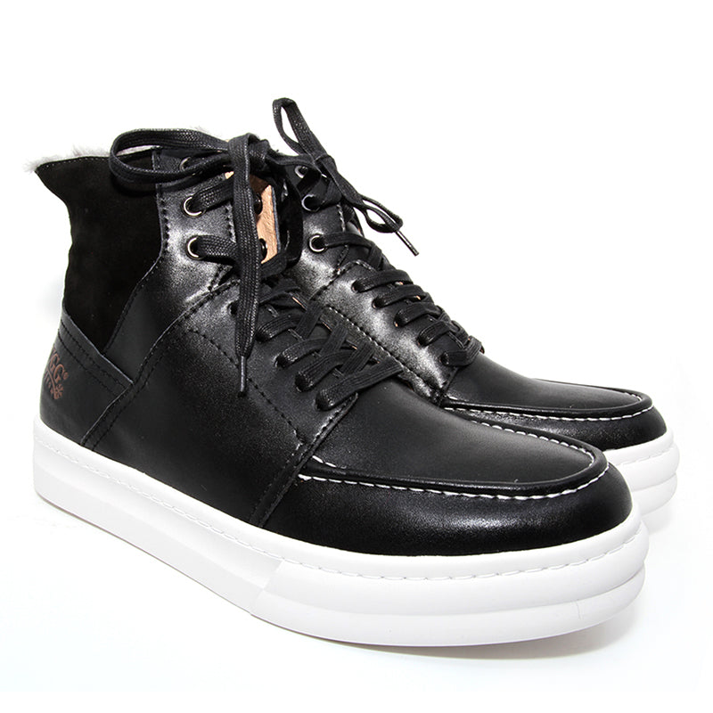 Men Lace-Up Ugg Boots