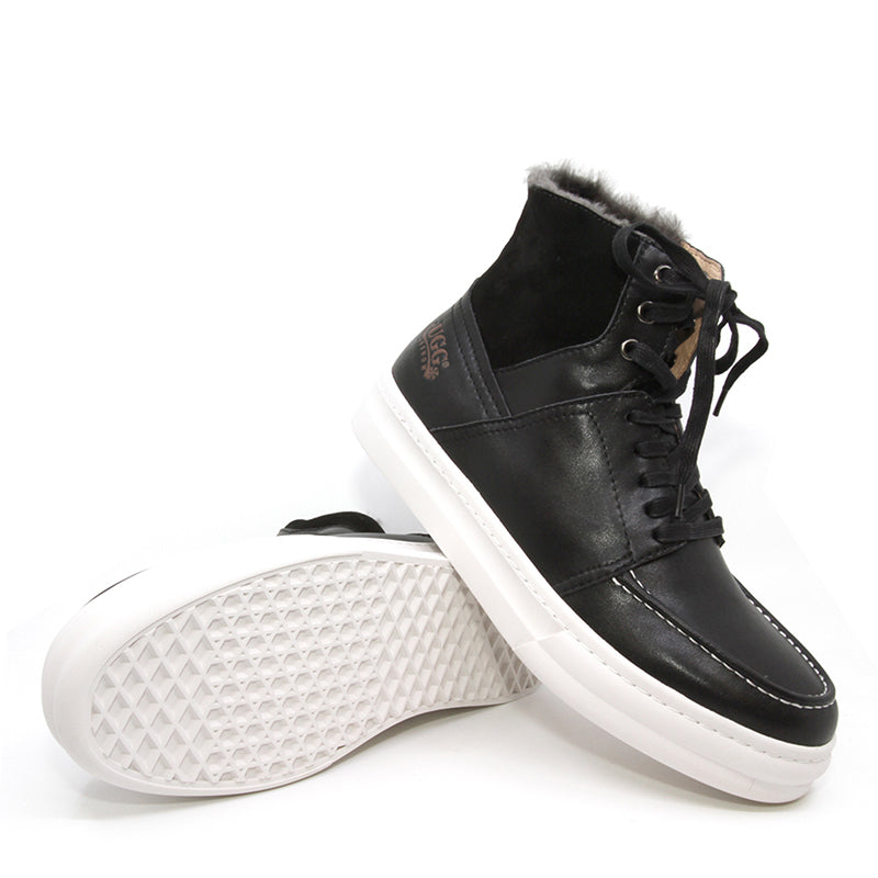 Men Lace-Up Ugg Boots