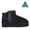 Australian Made -  Mini Platform Potea Braid Ugg Boots