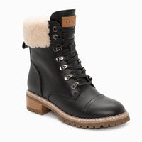UGG Lyric Lace Up Leather Boots