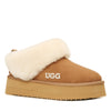 Fluffy Platform Ugg Slippers