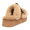 Fluffy Bow Platform Uggs