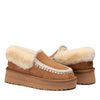 UGG Ankle Platform Moccasins