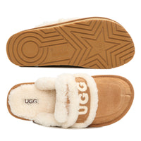Detachable Platform Fluffy Uggs