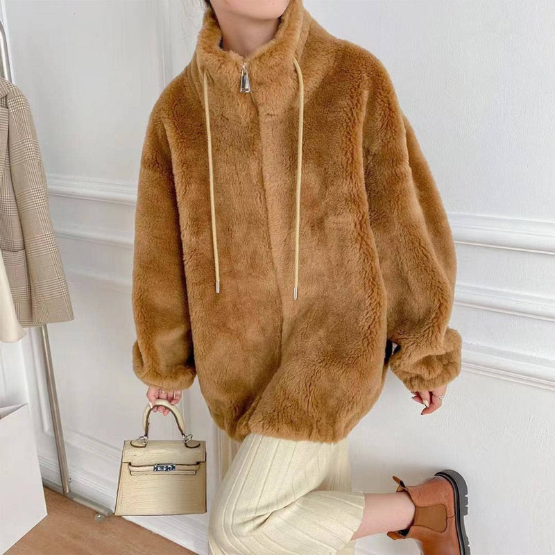 - Camille Sheepskin Teddy Jacket - UGG Boot Australia