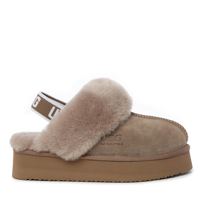 Banded Platform Scuff Uggs