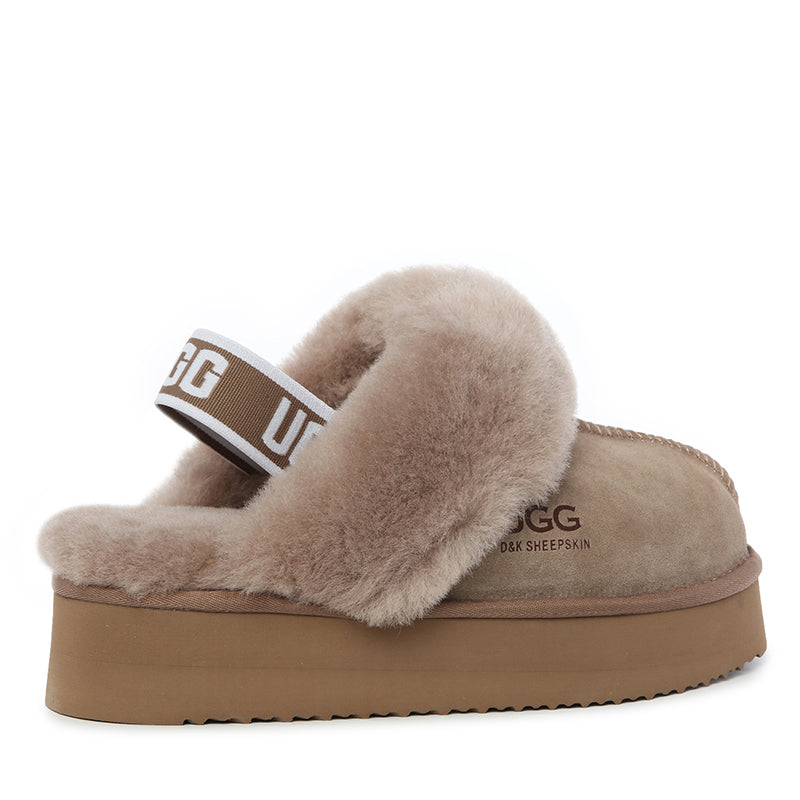 Banded Platform Scuff Uggs