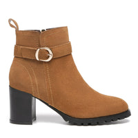- Coney Zipper Leather Ankle Boots - UGG Boot Australia