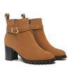 - Coney Zipper Leather Ankle Boots - UGG Boot Australia