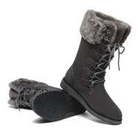 - Ellena Lace Up Sheepskin Boots - UGG Boot Australia