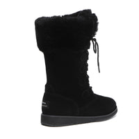 - Ellena Lace Up Sheepskin Boots - UGG Boot Australia