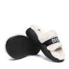 - Feathery High Platform Wool Slides - UGG Boot Australia