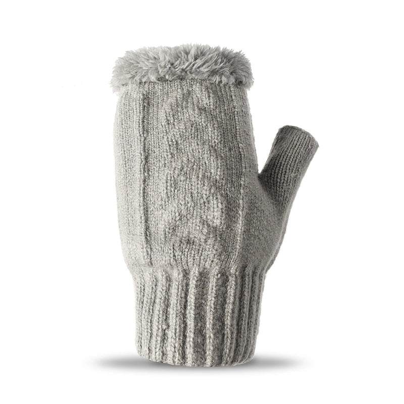 - Fingerless Ultra Plush Knit Gloves - UGG Boot Australia