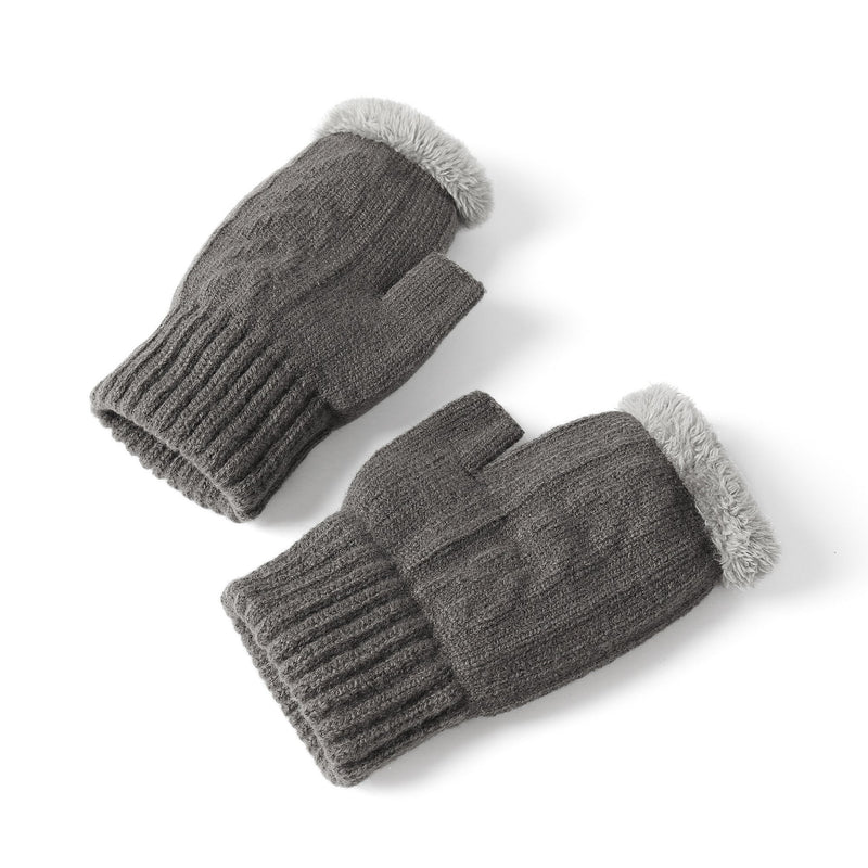 - Fingerless Ultra Plush Knit Gloves - UGG Boot Australia