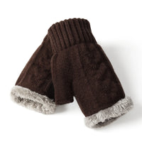 - Fingerless Ultra Plush Knit Gloves - UGG Boot Australia