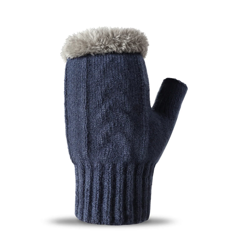 - Fingerless Ultra Plush Knit Gloves - UGG Boot Australia