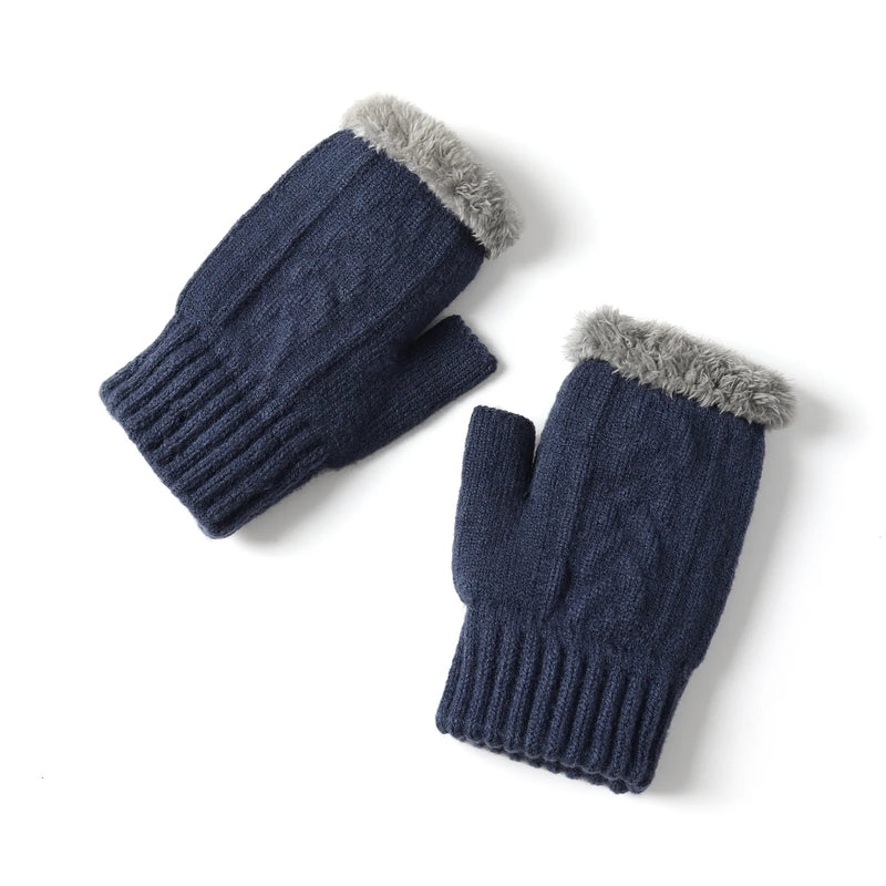 - Fingerless Ultra Plush Knit Gloves - UGG Boot Australia
