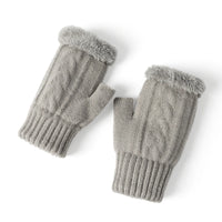 - Fingerless Ultra Plush Knit Gloves - UGG Boot Australia