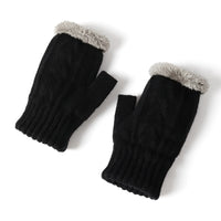 - Fingerless Ultra Plush Knit Gloves - UGG Boot Australia