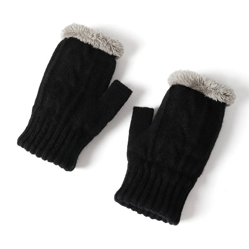 - Fingerless Ultra Plush Knit Gloves - UGG Boot Australia