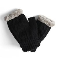 - Fingerless Ultra Plush Knit Gloves - UGG Boot Australia