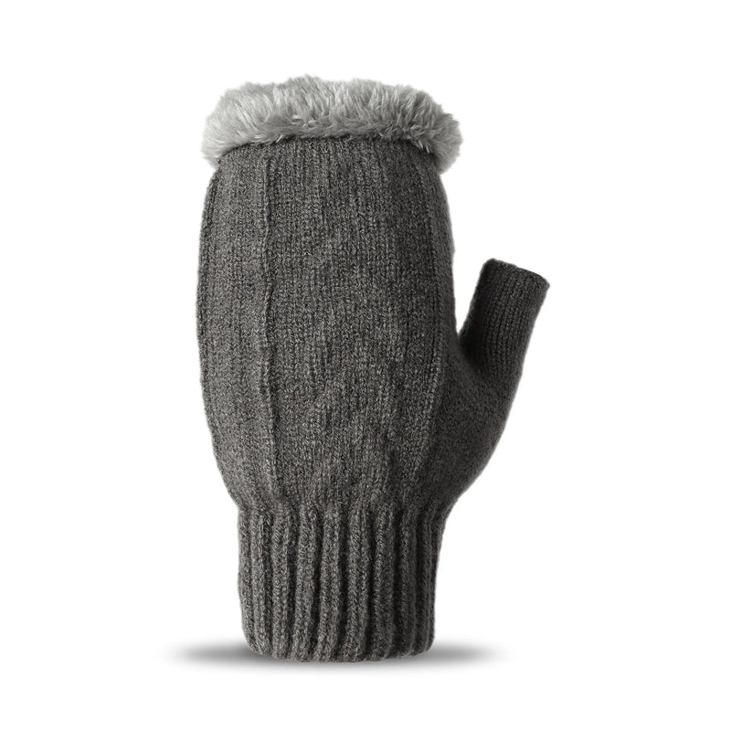 - Fingerless Ultra Plush Knit Gloves - UGG Boot Australia