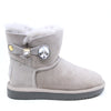 Mini Crystal Button Uggs