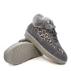 Lace up Fluffy Uggs