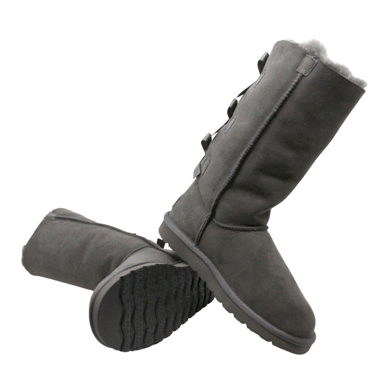 Premium Tall Back Bow Uggs