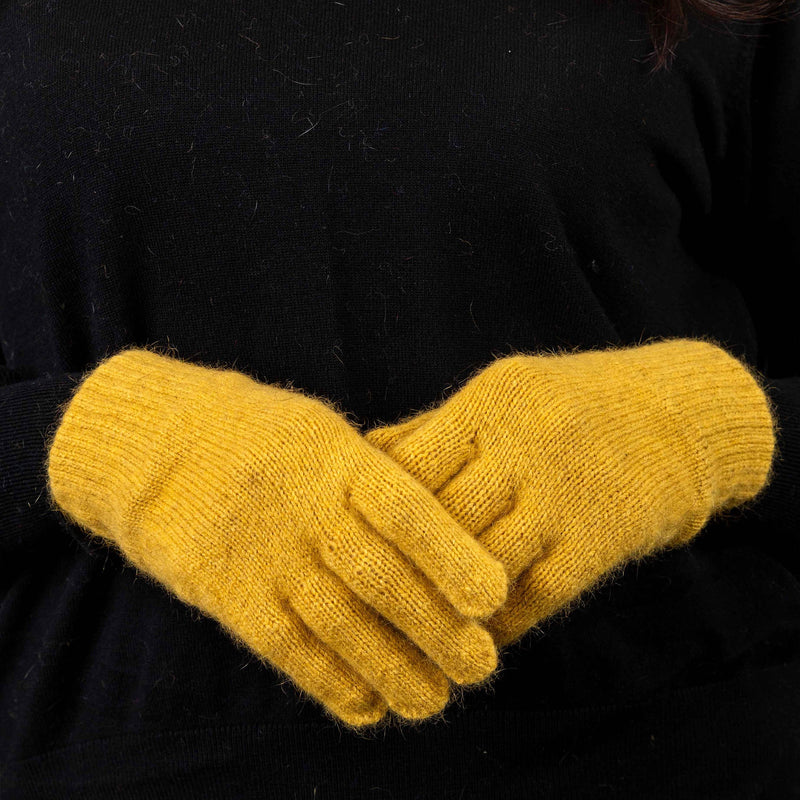 Premium Possum and Merino Wool - Plain Gloves