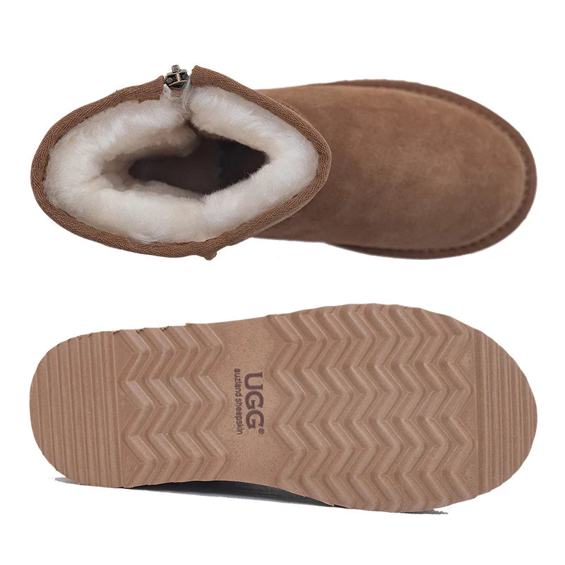 Platform Ugg Boots - UGG Premium Short Zip Platform Boot - Original UGG Australia Classic