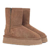 Platform Ugg Boots - UGG Premium Short Zip Platform Boot - Original UGG Australia Classic