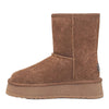 Platform Ugg Boots - UGG Premium Short Zip Platform Boot - Original UGG Australia Classic
