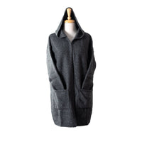 - Premium Possum and Merino Wool- Hooded Longline Cardigan - UGG Boot Australia