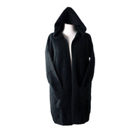 - Premium Possum and Merino Wool- Hooded Longline Cardigan - UGG Boot Australia